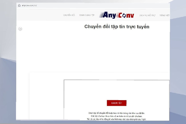 AnyConv - công cụ chuyển đổi file ảnh thành Word đa năng