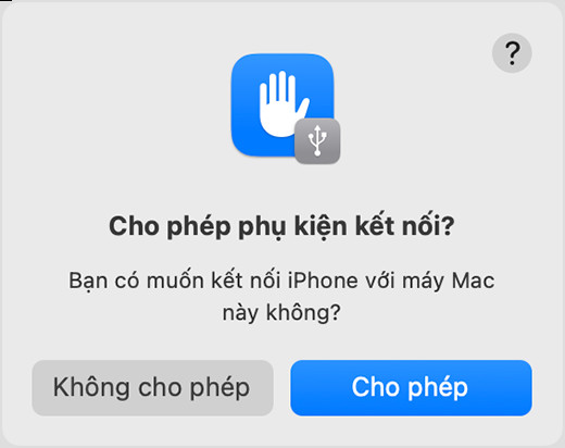 Kết nối thiết bị để chuẩn bị các tệp phương tiện nguồn