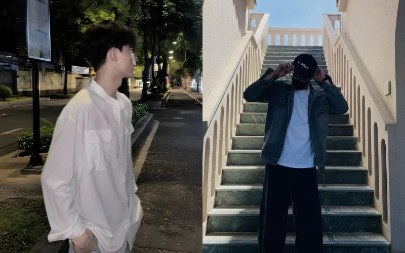 Ảnh boy phố phong cách che mặt bí ẩn, lạnh lùng đầy nghệ thuật